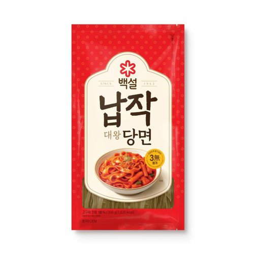 백설 대왕 납작당면 제품 이미지