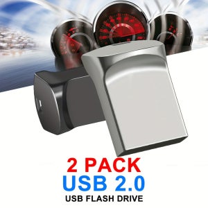 128MB에서 8GB까지 다양한 용량으로 제공되는 USB 플래시 드라이브 2개 세트입니다. 고속 데이터 저장 및 전송을 위해 설계되었으며, 태블릿, 노트북 및 모바일 장치에