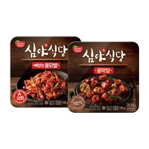 동원 심야식당 불막창 160g+뼈없는불닭발 160g