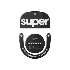 펄사 로지텍 GPRO X 슈퍼라이트2 전용 슈퍼글라이드 유리 마우스피트 블랙색상 Type-C 무광