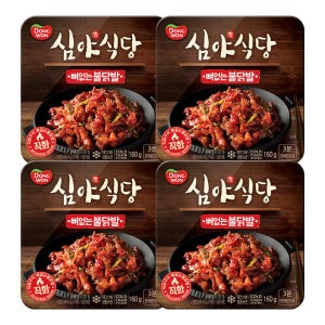 동원 심야식당 뼈없는불닭발 160g x 4개