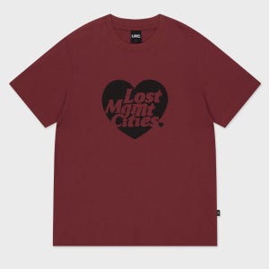 [엘엠씨] HEART LOGO TEE brick