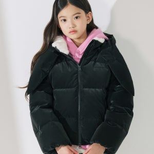 [커버낫 키즈] 글로시 러브 다운점퍼 블랙 CK2504DP60BK CK2504DP60BK