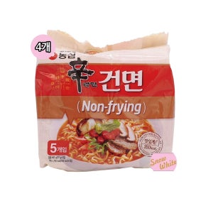 [온누리상품] 농심 신라면 건면 멀티x4개세트(총20봉입)