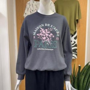 클리지 DP01 파리스 플라워 라운드 맨투맨 대동백화점 CP7WTS05 (S41266521)