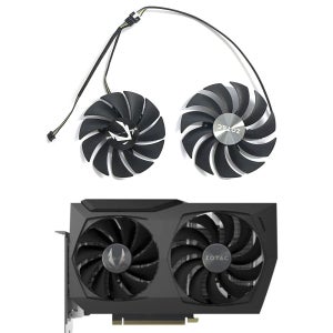 새로운 GPU 팬 4PIN 89MM 100MM CF9015H12S CF1010U12S 흰색 RTX 3070 3060 Zotac RTX 3070 Twin Edge RTX 3060 T