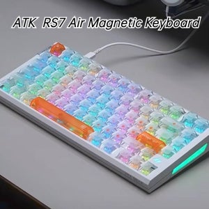 새로운 ATK RS7 에어 헥스80 시리즈 유선 키보드 A87 A98 프로 3모드 키보드 인체공학적 저지연 맞춤형 기계식 키보드