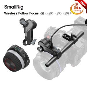 SmallRig 무선 팔로우 포커스 키트 (라이트) 4296, 무선 리시버 모터 (라이트) 4297, 무선 핸드휠 컨트롤러 (라이트) 4295