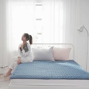 [새상품] 한미메리노 커버 분리 워셔블 전기요 카본 온열매트 전기 탄소매트 P86032