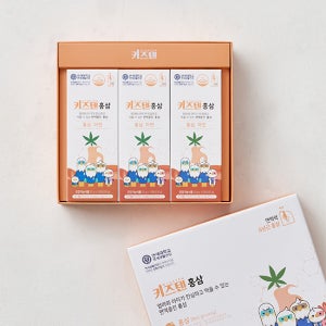 [키즈텐] 홍삼 젤리 (30일분)