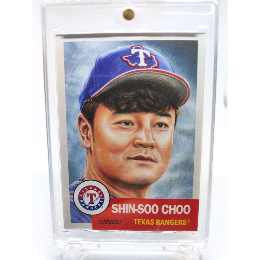 2019 Topps Living Set Shin-Soo Choo 추신수 야구 MLB 카드  1개  혼합색상