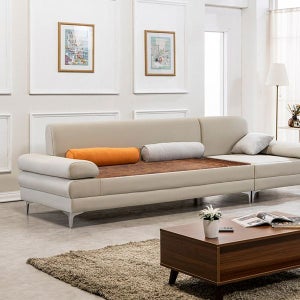 전국무배 트리플 온돌쇼파 (313cm) 황토숯볼 IHM067