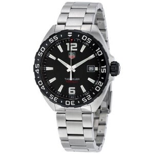태그호이어 포뮬러1 남성 메탈 시계 블랙 다이얼 WAZ1110 BA0875 태그 포뮬러 Formula 1 Black Dial Men s Watch 35139949