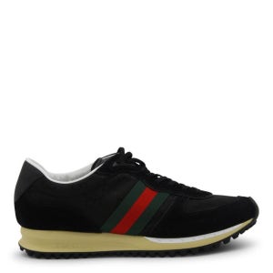 구찌 남성 리 모션 스니커즈 블랙 832461 AAEW3 1042 832461AAEW31042 로우탑 BLACK LEATHER RE MOTION SNEAKERS 142431362