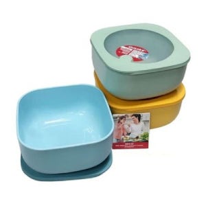 밀폐용기 AOX520D9 전자레인지 냉동밥 용기 냉동실 냉장실 반찬통 3p