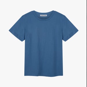 [38컴온커먼] Regular cotton T-Shirts (Dusty Blue)