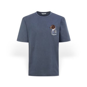 [롯데백화점] 헤지스 남성 캐릭터 자수 반팔티셔츠 HZTS6B701N2 LE1220973972