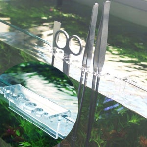 물고기용품 위생도구홀더 어항관리 수초도구 간편한 정리 어항정리대