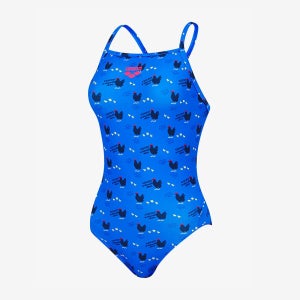 아레나 컬리팜 싱글 스트랩백 탄탄이 블루 [A6SL1CO05(BLU) 여자 실내수영복]