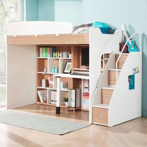 텐스페이스 버터 벙커침대 수납계단형 E세트 MD5277