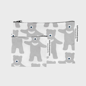 [키티버니포니] 베이비 보이 베어 파우치