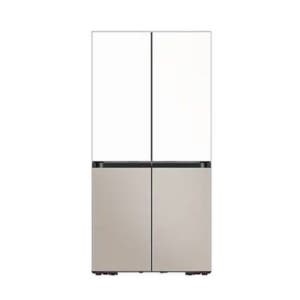 (현대Hmall) 삼성 비스포크 AI 4도어 냉장고 Max 640L 에센셜화이트+에센셜베이지 RM70F63R2ZG
