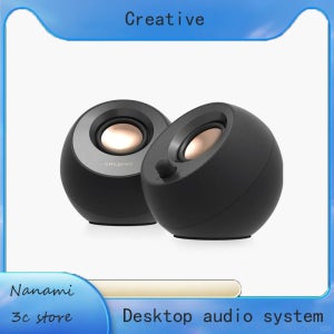 Creative Pebble V3(블랙) 스피커 {국제 배송, 국내 정품, 1년 보증}
