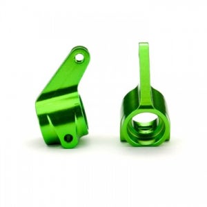 [Traxxas] AX3636G Steering blocks aluminum (green-anodized)/ 5x11mm ball bearings (4)