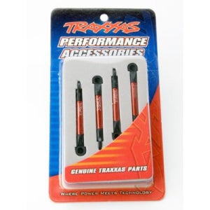 [Traxxas] AX7018X Push rods aluminum (red-anodized) (4) (assembled with rod ends) (1/16 Slash)