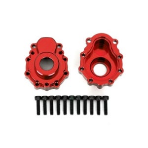 [Traxxas] AX8251R Portal housings, outer, 6061-T6 aluminum (red-anodized) (2)/ 2.5x10 CS (12) TRX-4용