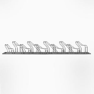 자전거 거치대 - 사선형 말굽형 [ 10대~6대],아파트/ 관공서/ 공원 자전거보관대