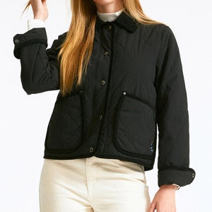 후아유 여성 스티브 코듀로이 퀄팅 자켓 (WHJJD4913F-T)