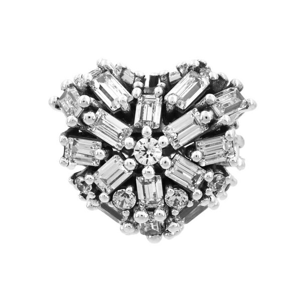 판도라 스파클링 하트 펜던트