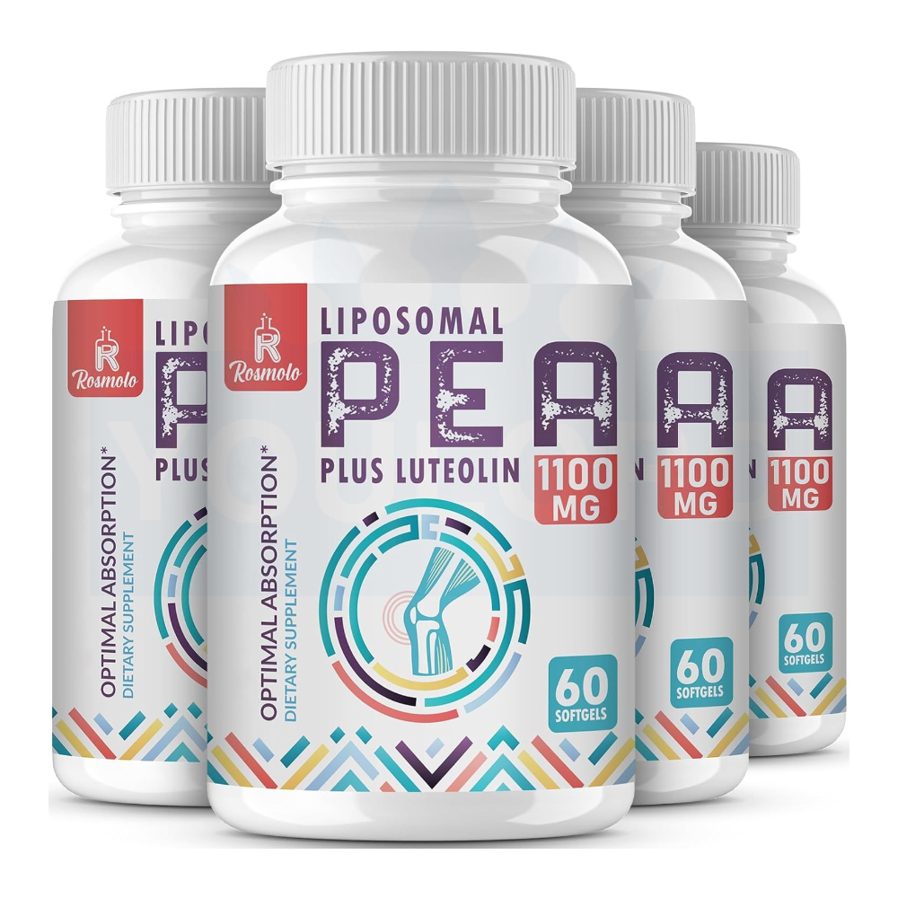 로스몰로 리포솜 <b>팔미토일에탄올아마이드</b> <b>PEA</b> 루테올린 60정, 4개