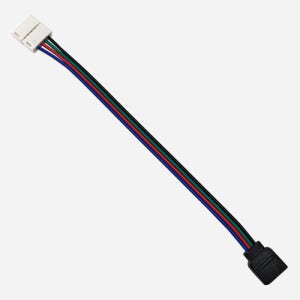 클립 RGB 연결잭 /5050 플렉시블 10mm 부자재