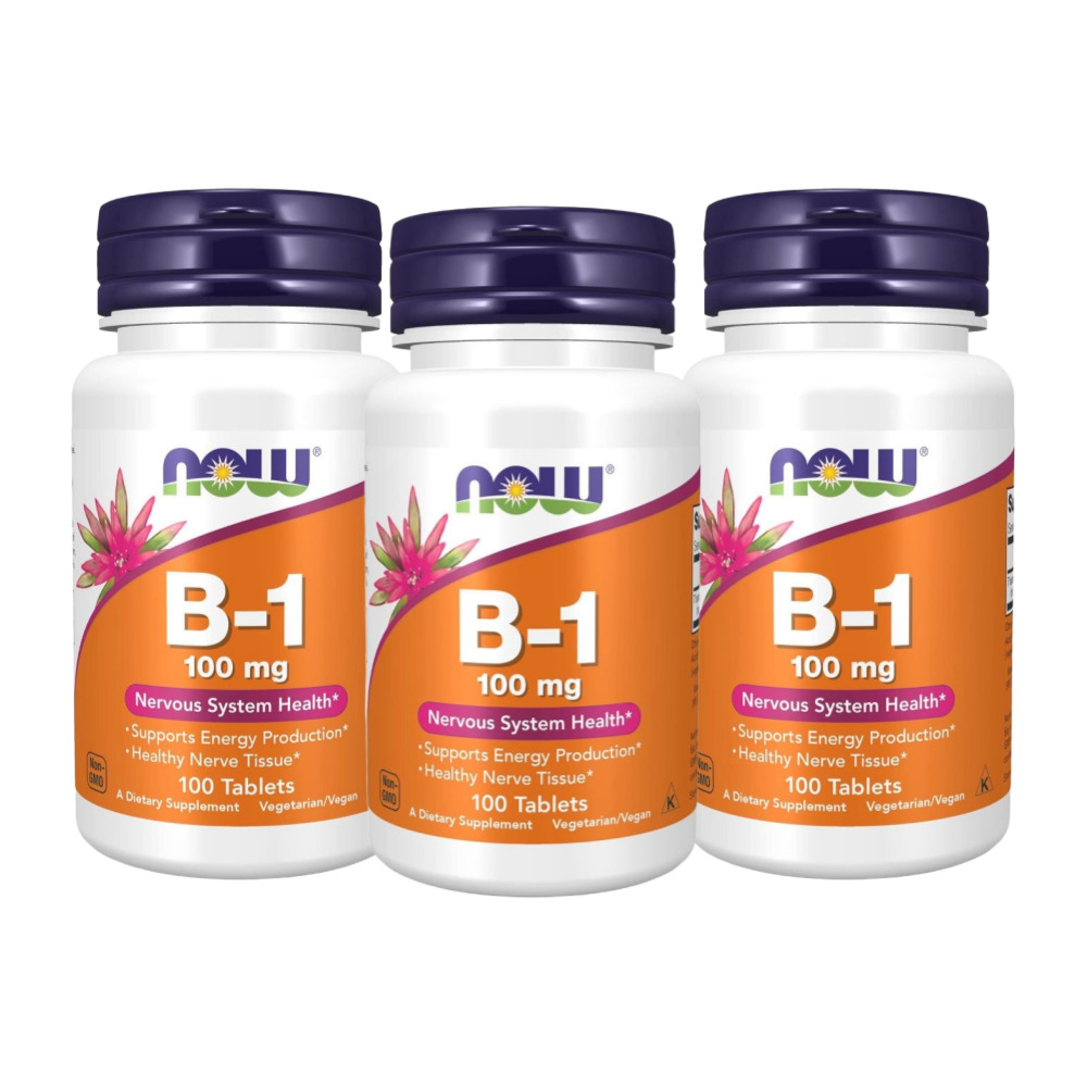 나우푸드 판토텐산 500mg 베지 캡슐 100정, 3개