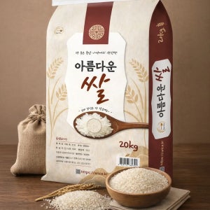 아름다운쌀 충남아산 출고일도정 백미 20kg