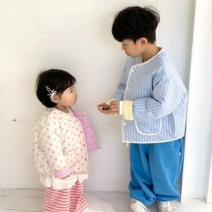 BR (봄)스프링투웨이점퍼, 유아옷 국내유아복 여자유아아동복 베일리