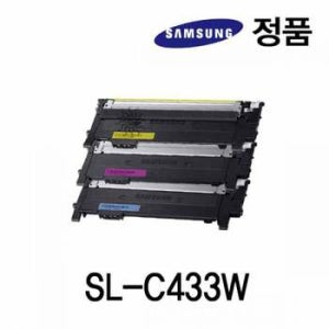 bns 삼성정품 SL-C433W 컬러 레이저프린터 토너 칼라