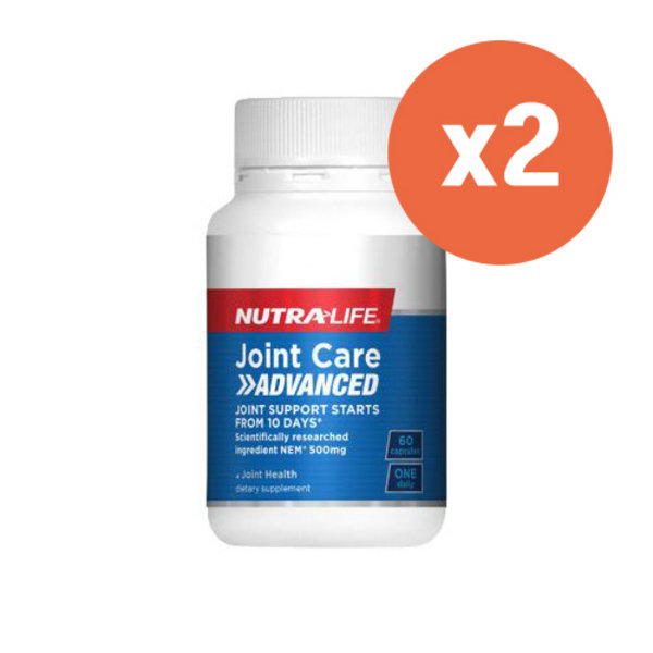 뉴트라라이프 조인트 <b>케어</b> 어드밴스 60캡 관절 2EA  60정