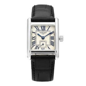 론진 여성 가죽시계 실버 다이얼 L5 200 4 71 2 돌체비타 미니 1646181 151801985