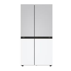LG전자 LG 디오스 AI 오브제컬렉션 냉장고 2도어 832L 네이처 크림 그레이 에센스 화이트 S836MRQ032