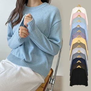 케이티알파쇼핑 오노마 ONM 온뉴 라운드 캐시울 니트 OD-220809