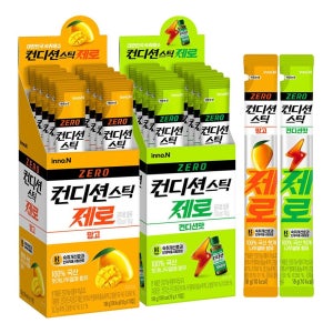 이노엔 컨디션스틱 제로 컨디션맛 200개 + 컨디션스틱 제로 망고맛 200개 / 숙취해소제
