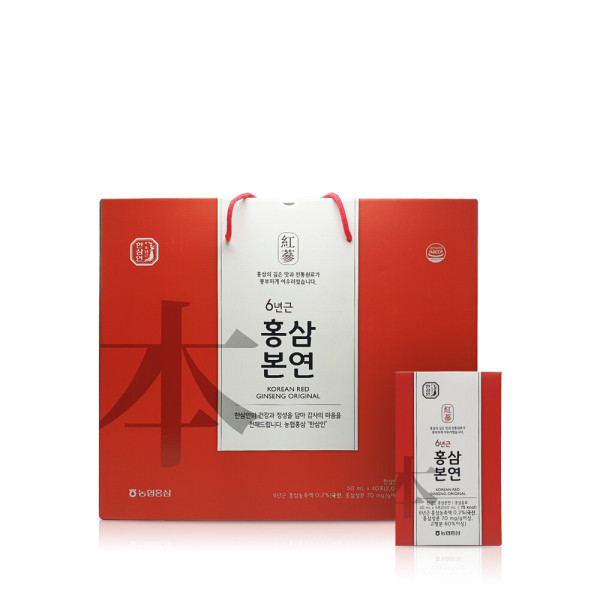 한삼인 농협 한삼인 6년근 홍삼본연 (50MLx40입) 2000ML