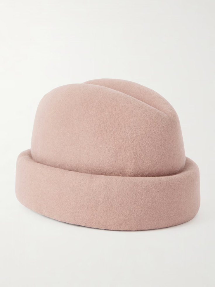 GIGI BURRIS Sharina wool-felt cap 46376663162972478