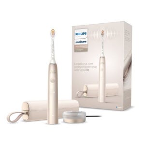 필립스 소닉케어 전동칫솔프레스티지9900샴페인