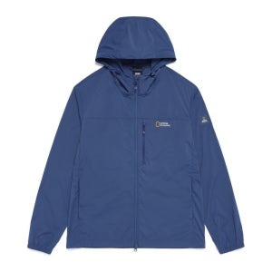 내셔널지오그래픽 N262UJP910 월리스 후드 풀집업 바람막이 DARK BLUE