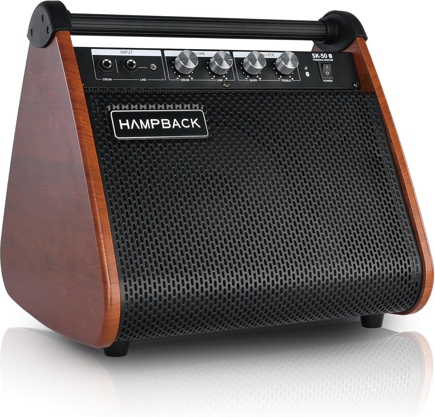 HAMPBACK 전기 드럼 앰프 50W 가정용 무선 전자 키보드 스피커 SK-50