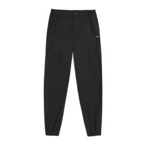 내셔널지오그래픽 N262WPT020 여성 코튼 베이직핏 조거 카고 팬츠 BLACK